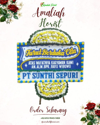 Papan Bunga Duka di Sindang Kelingi