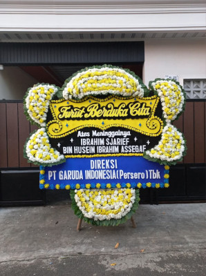 Papan Bunga Duka di Sindang Kelingi