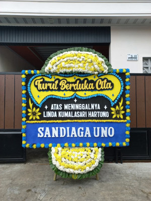 Papan Bunga Duka di Sindang Kelingi